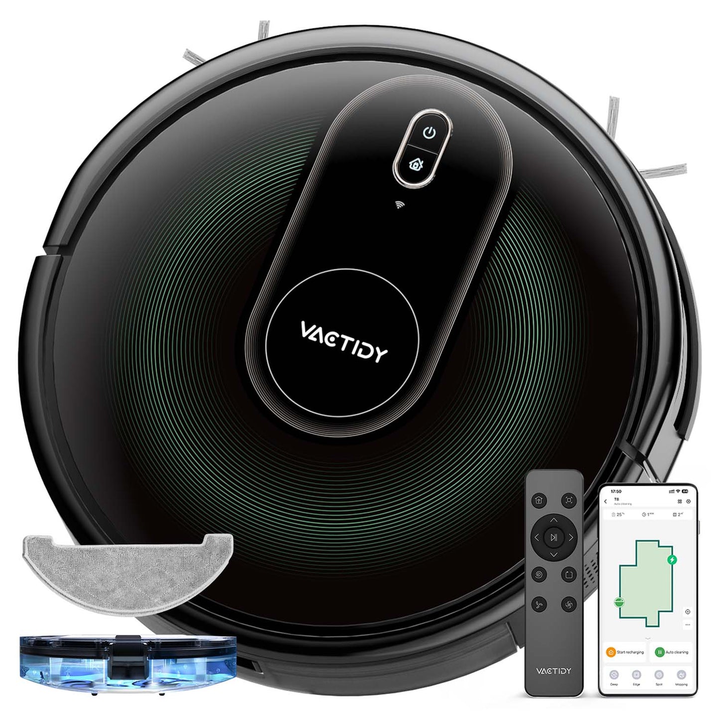 Robot sprzątający Vactidy Nimble T8 z funkcją mopowania