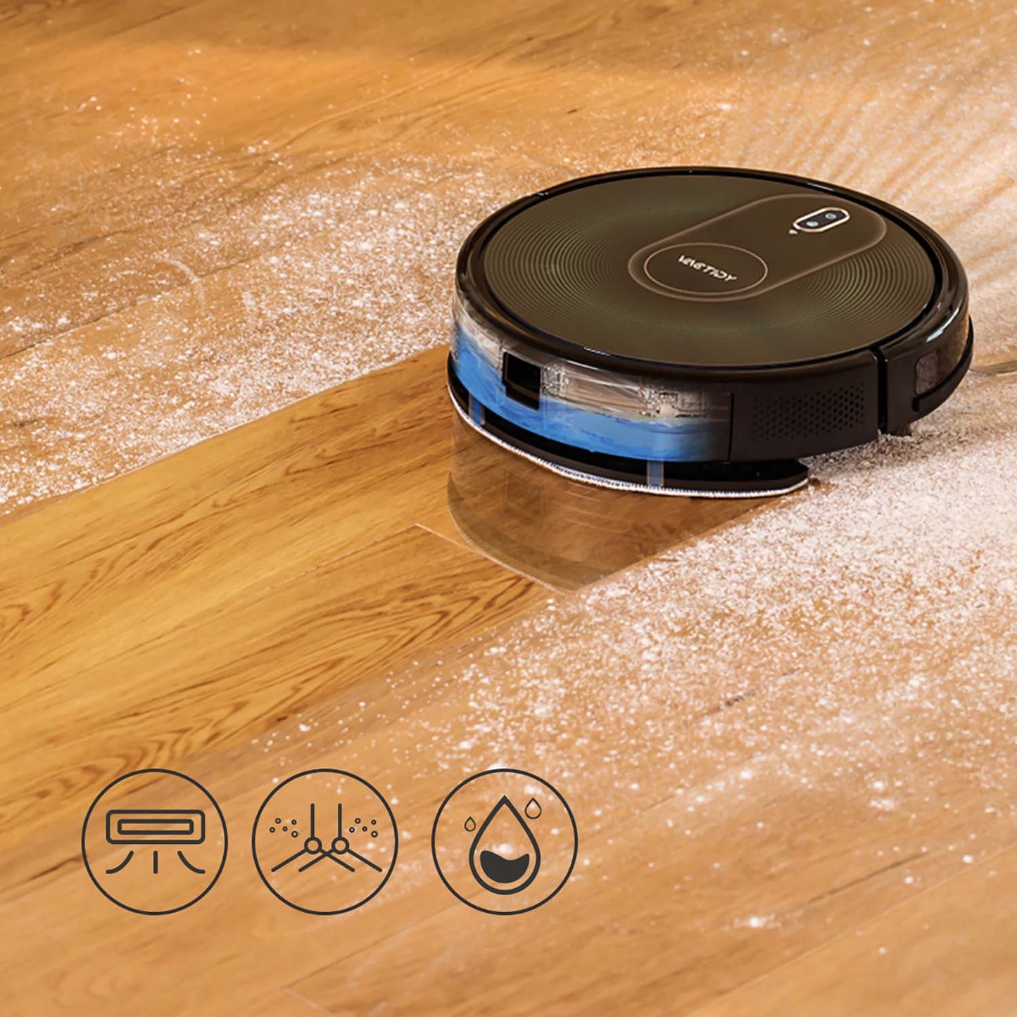 Robot sprzątający Vactidy Nimble T8 z funkcją mopowania