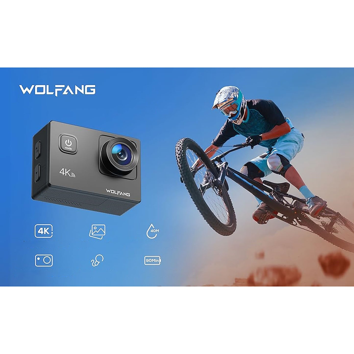 Kamera sportowa Wolfang GA100 4K