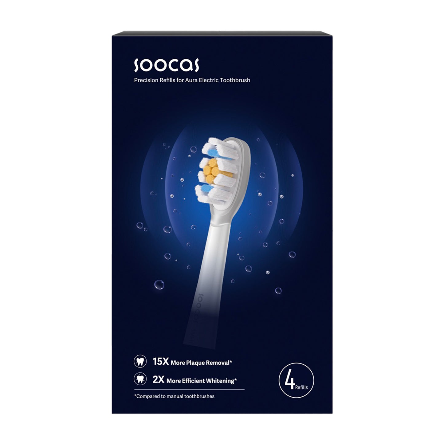 Końcówki do szczoteczki Soocas Aura PT1 4SZT