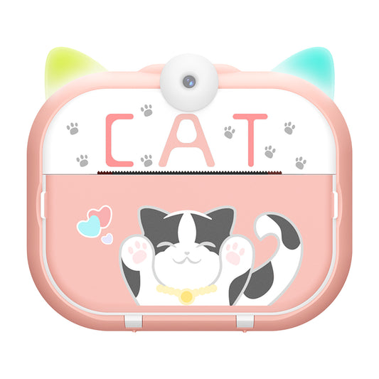 Aparat natychmiastowy dla dzieci Leting M2 - z drukarką - kotek - 2 kolory