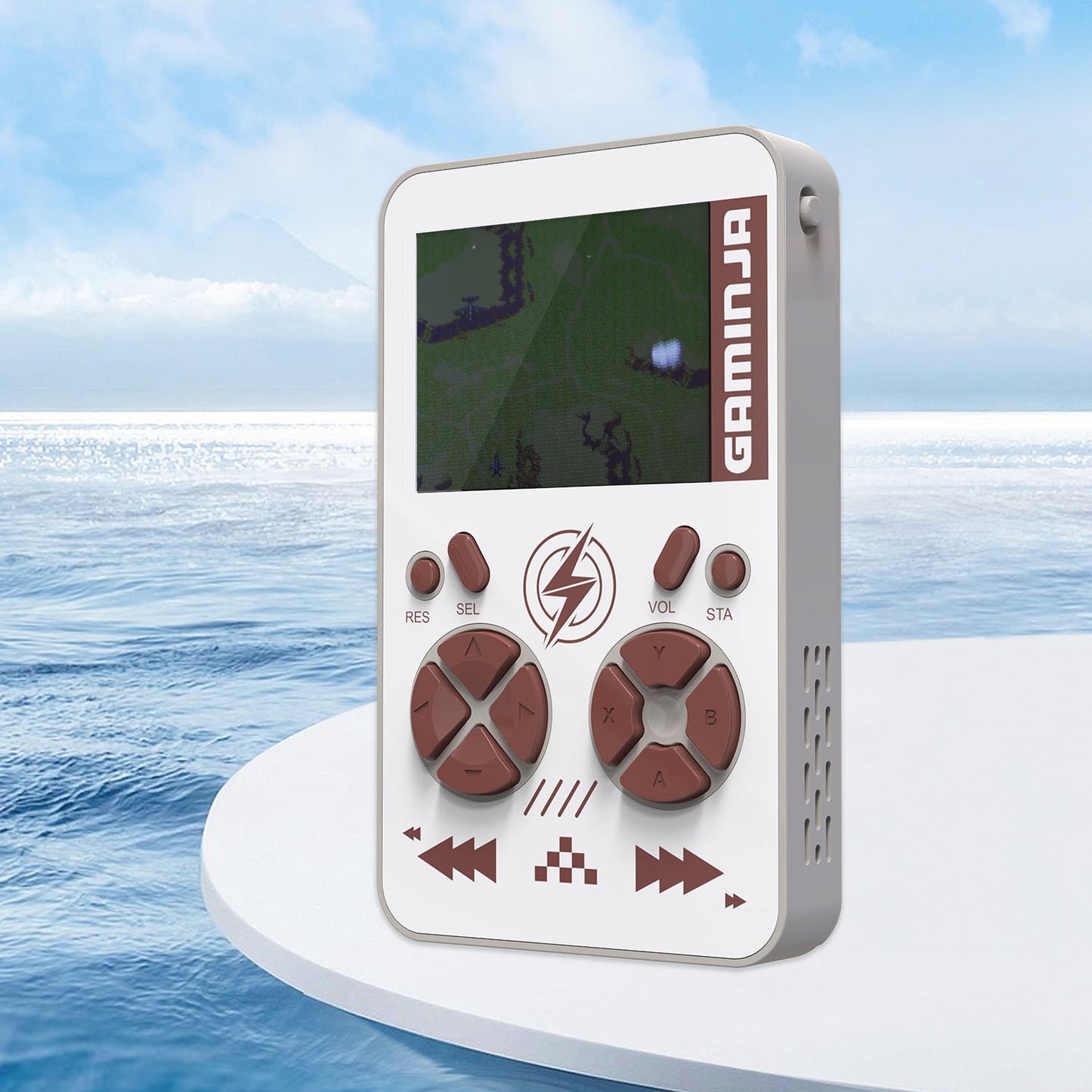 Konsola z powerbankiem YLW Gaminja 2 w 1