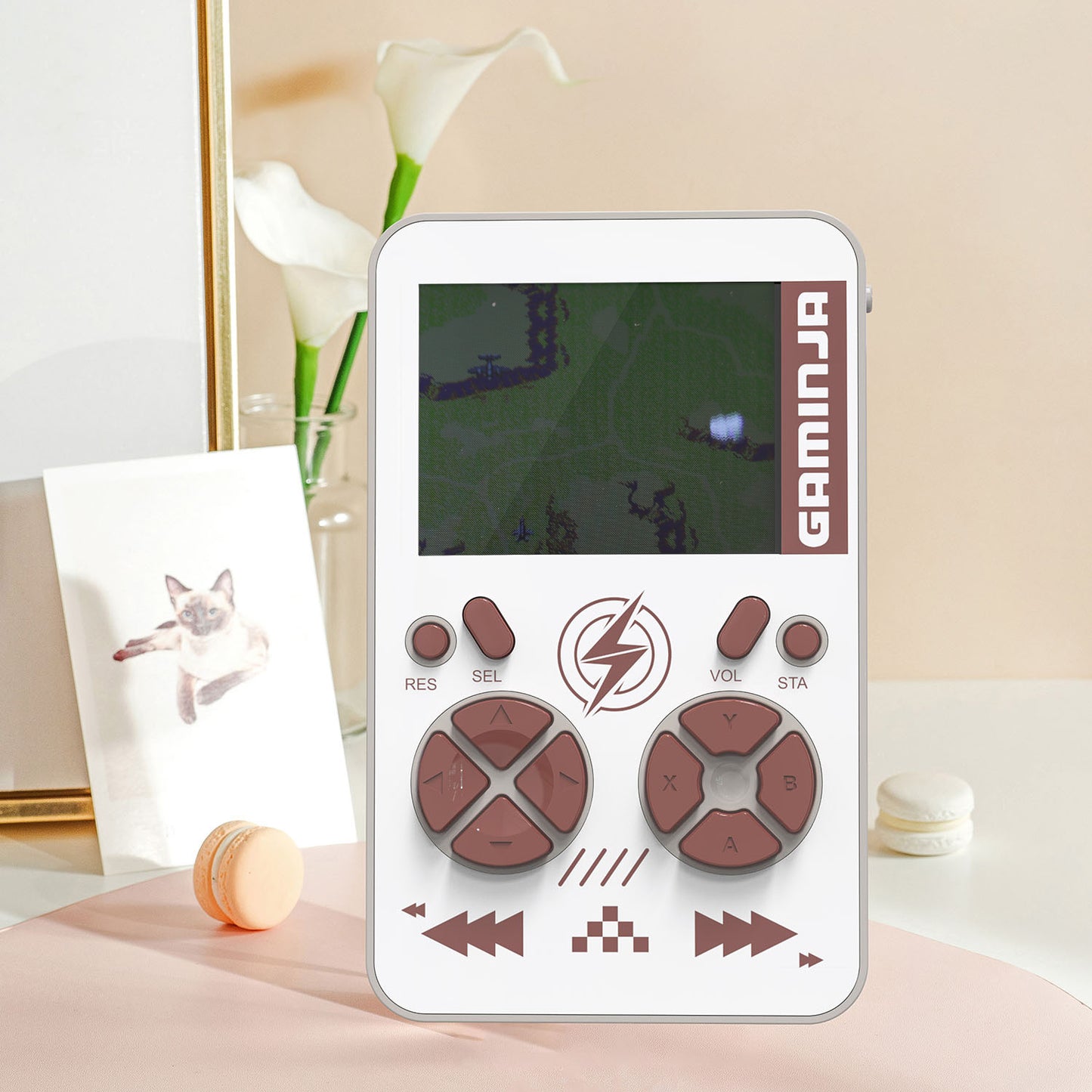Konsola z powerbankiem YLW Gaminja 2 w 1