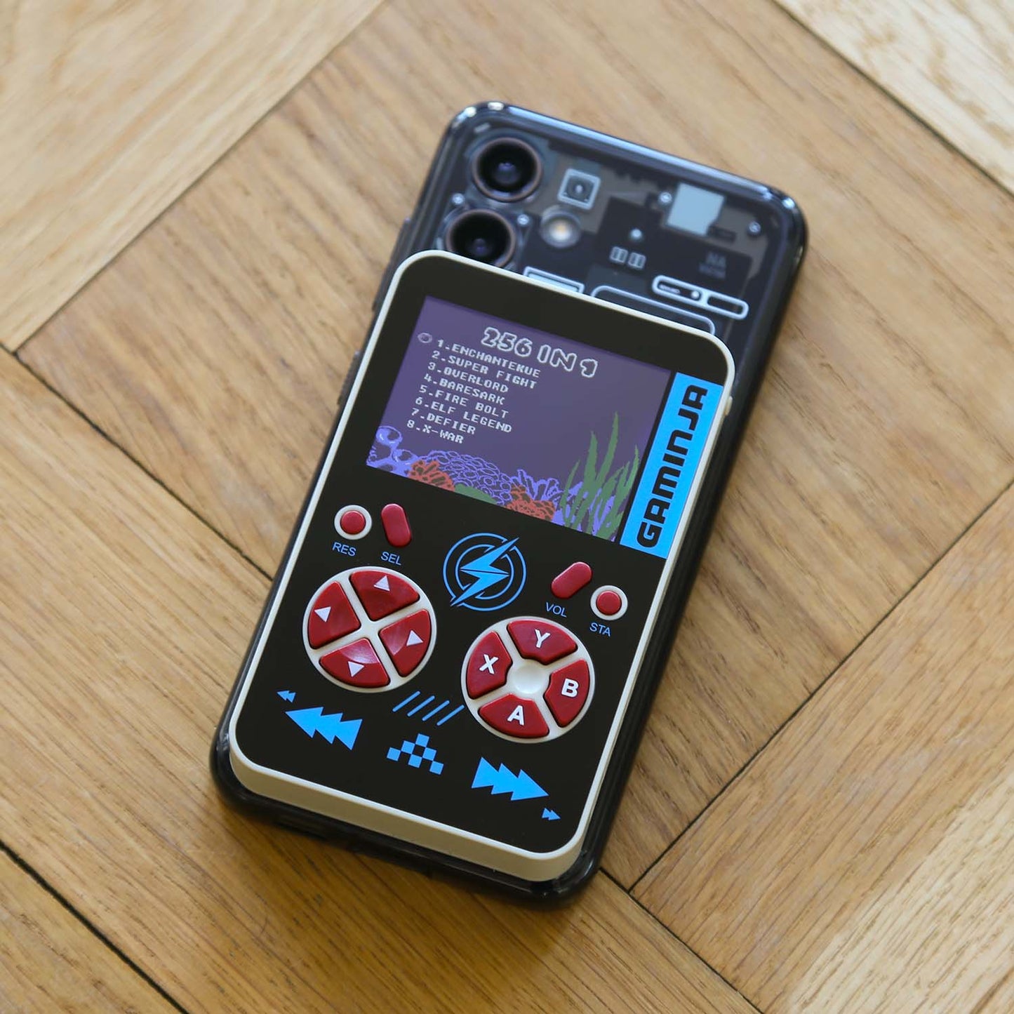 Konsola z powerbankiem YLW Gaminja 2 w 1