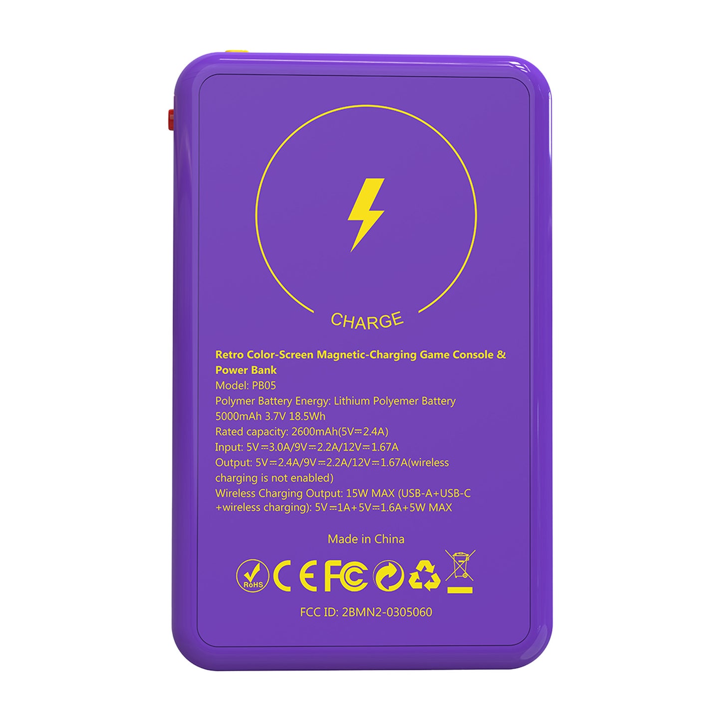 Konsola z powerbankiem YLW Gaminja 2 w 1