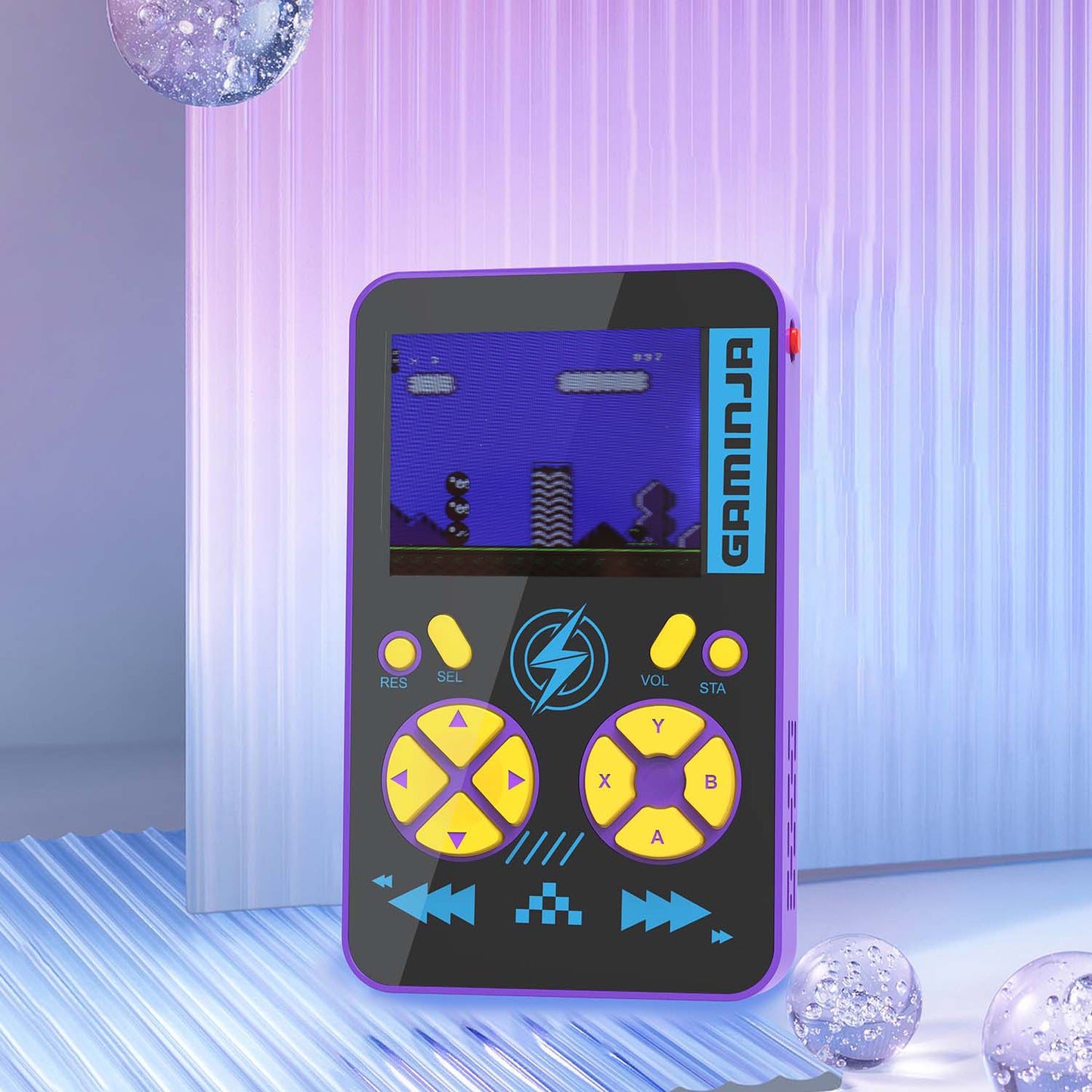 Konsola z powerbankiem YLW Gaminja 2 w 1