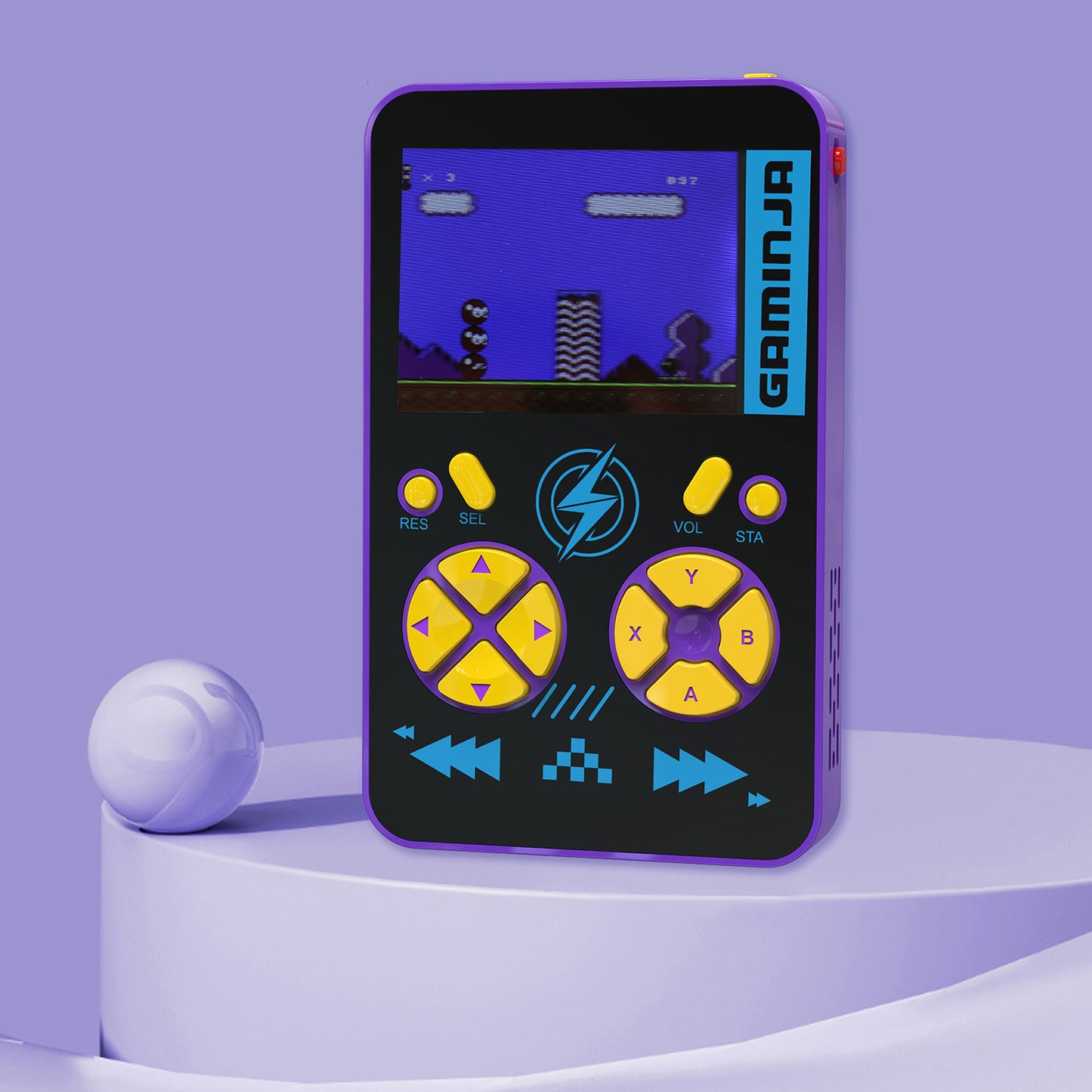 Konsola z powerbankiem YLW Gaminja 2 w 1