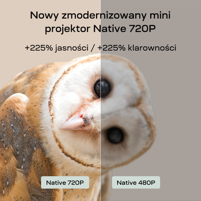 Projektor przenośny Yoton Y3 Pro - 120 ANSI lumenów - LCD