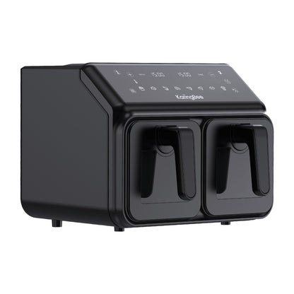 AirFryer Frytkownica dwukomorowa z okienkiem KaringBee 2200W 2x4L