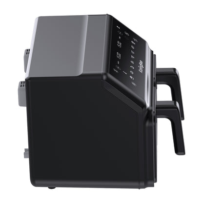 AirFryer Frytkownica dwukomorowa z okienkiem KaringBee 2200W 2x4L